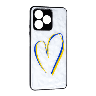 Накладка Prisma Ladies для Realme C51/C53  Ukrainian heart-0