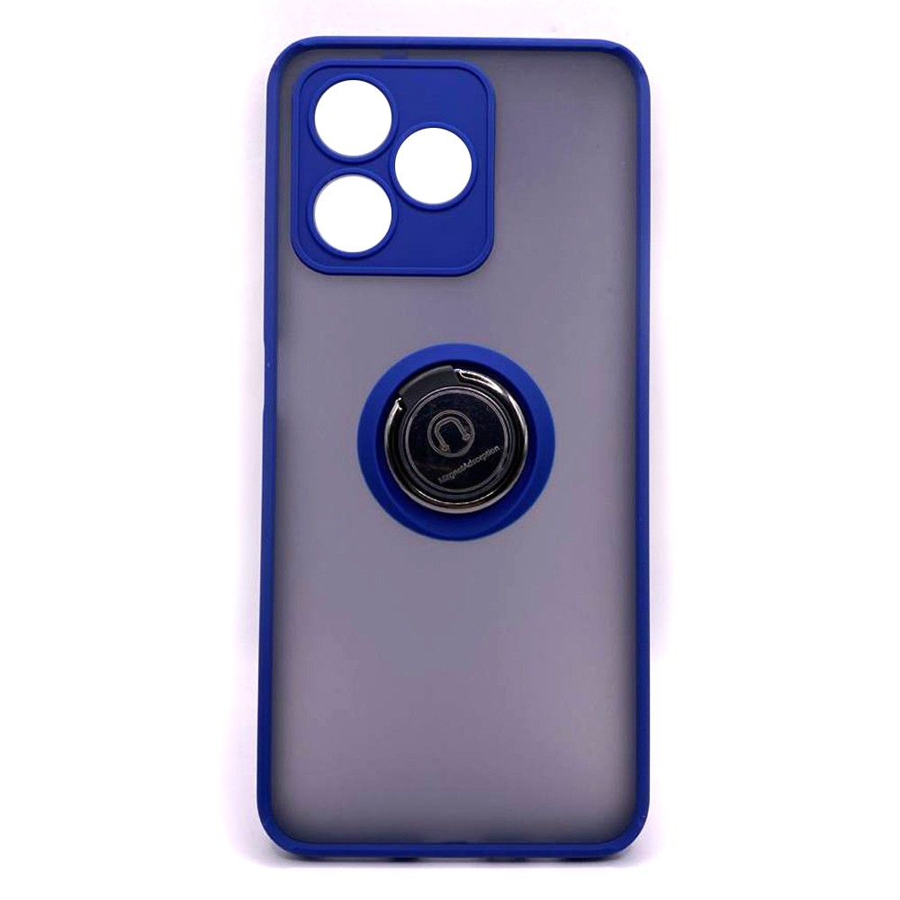 Накладка Totu Gingle Ring для REALME C53 4G/C51/Note 50 темно-синя-0