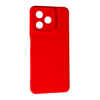 Накладка Silicone case SMTT для Realme C53/C51 4G/Narzo N53 4G/Note 50  (Red)-0