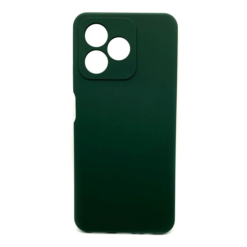 Full Silicone Case для Realme C53/C51 4G/Narzo N53 4G/Note 50 (Dark Green)-0