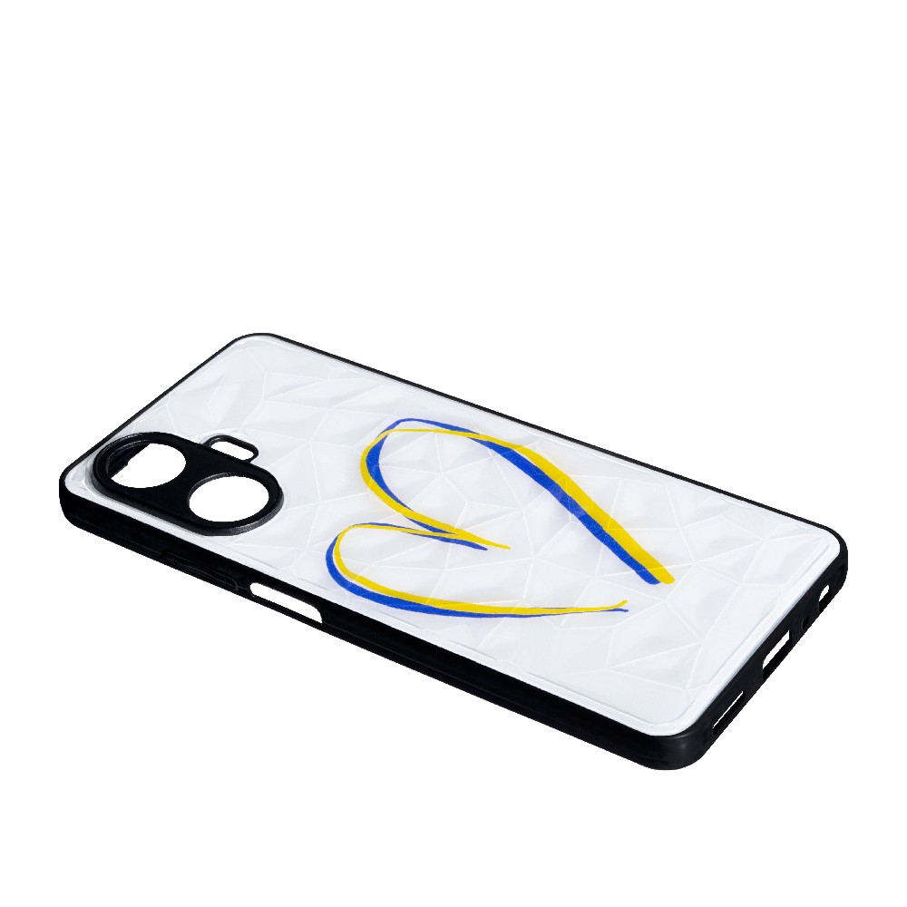 Накладка Prisma Ladies для Realme C55  Ukrainian heart-1