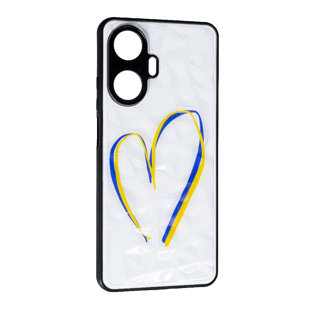 Накладка Prisma Ladies для Realme C55  Ukrainian heart-0