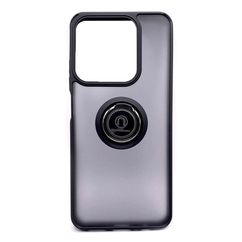 Накладка Totu Gingle Ring для REALME C63 / C61 / Note 60 / Narzo N61  чорна-0