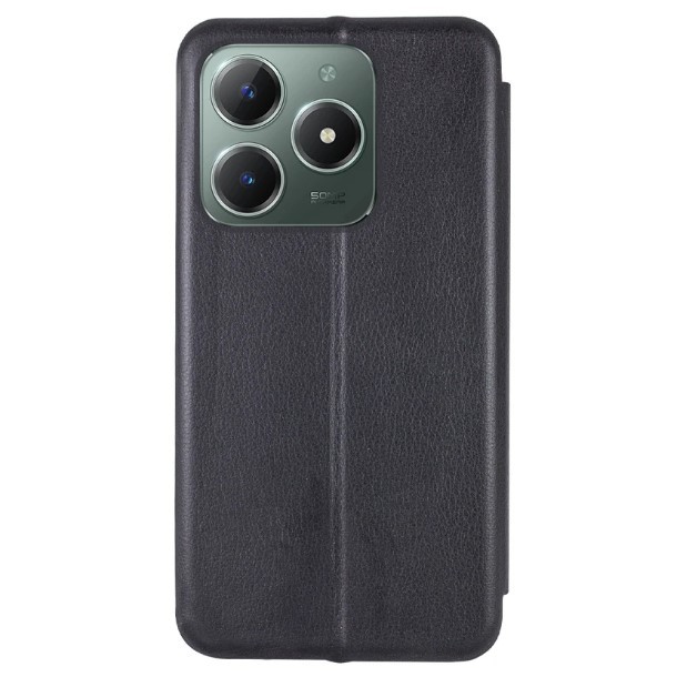 Книжка Premium для Realme  C63 / C61 / Note 60 / Narzo N61  Чорна-1