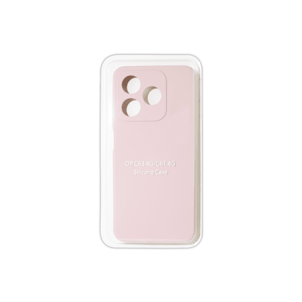 Накладка Fibra для Realme C63 / C61 / Note 60 (Pink sand)-0