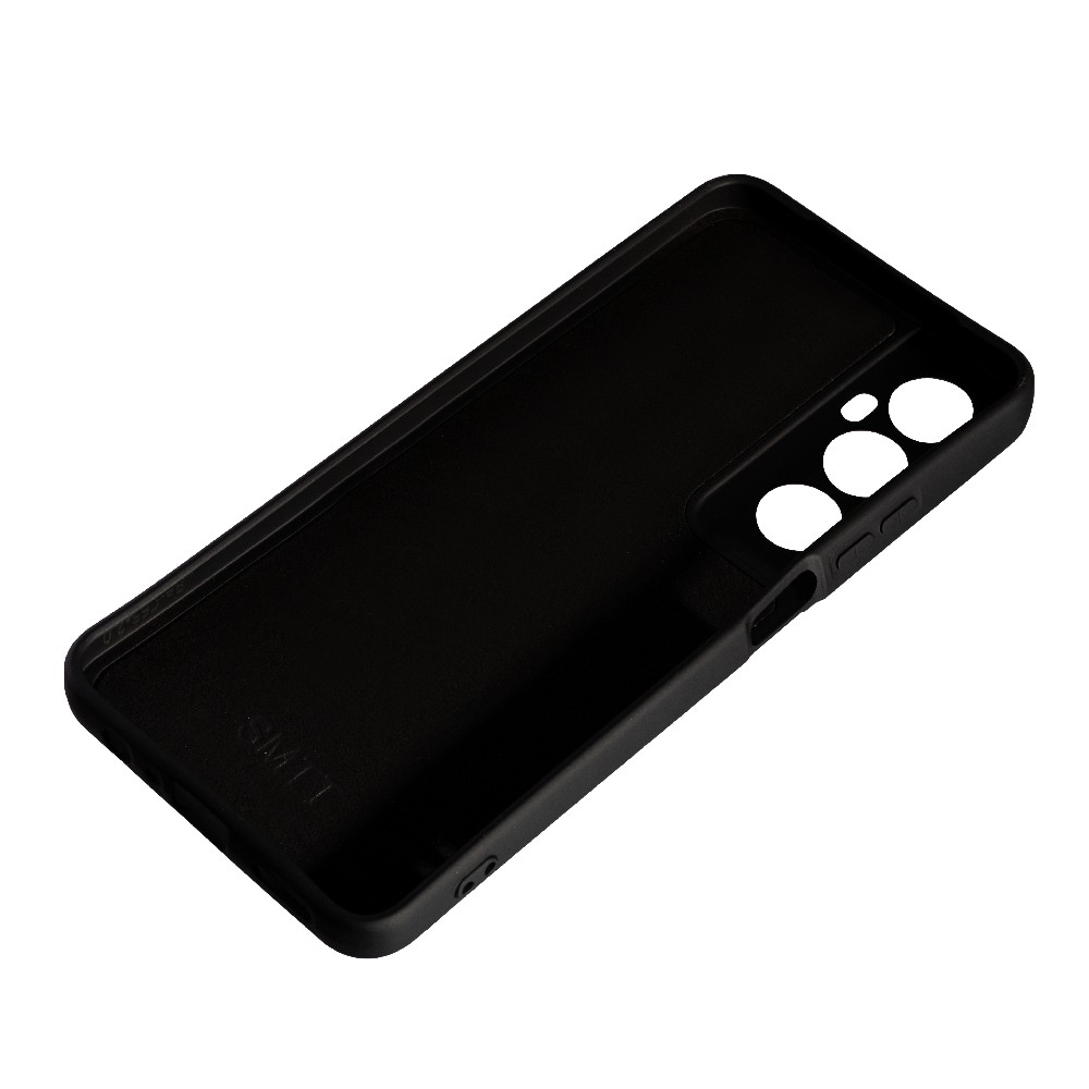 Накладка Silicone case SMTT для Realme C65 4G (Black)-2