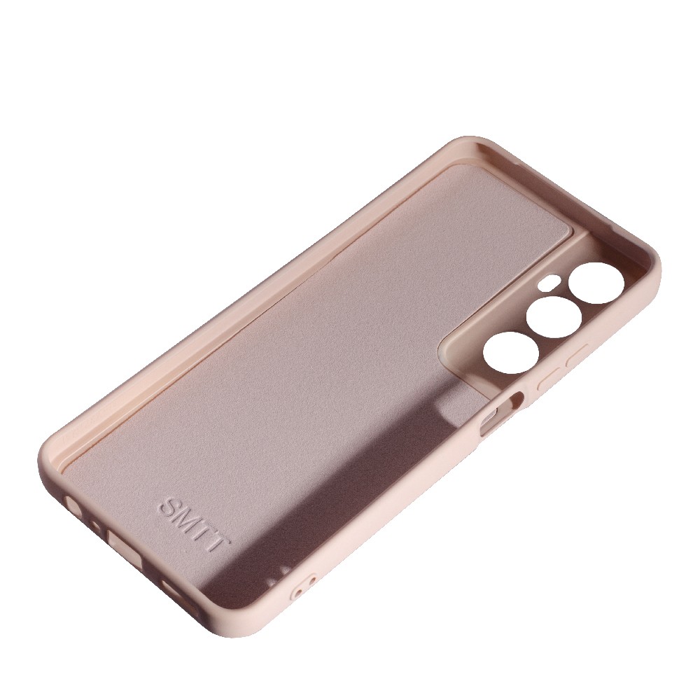 Накладка Silicone case SMTT для Realme C65 4G (Pink Sand)-2