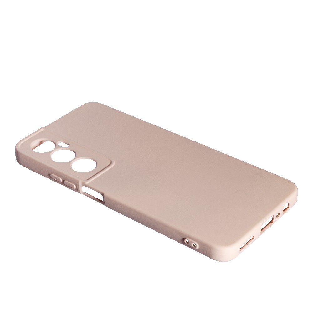 Накладка Silicone case SMTT для Realme C65 4G (Pink Sand)-1