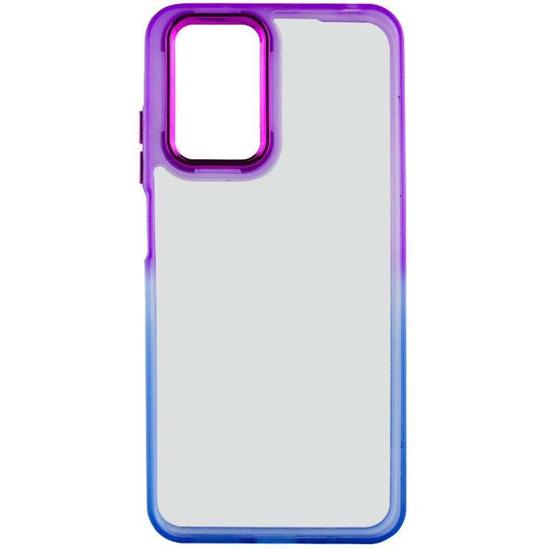 Накладка Fresh sip для Samsung A35 (Синій-фіолетовий)-0