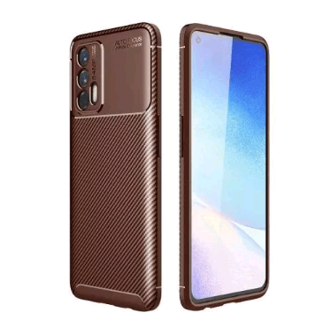 Накладка Ipaky для Realme GT 5G / Realme GT Neo (Коричнева)-0