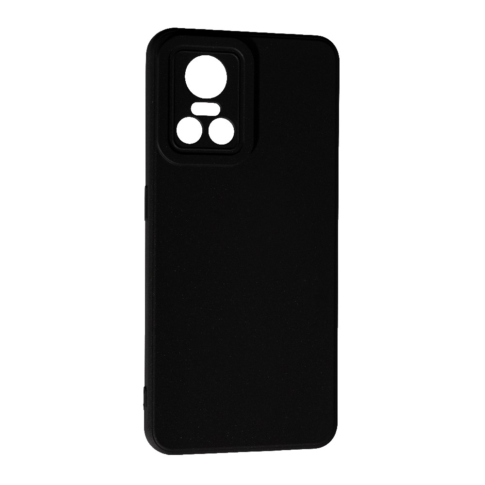 Накладка Silicone case SMTT для Realme  GT Neo 3 (Black)-0