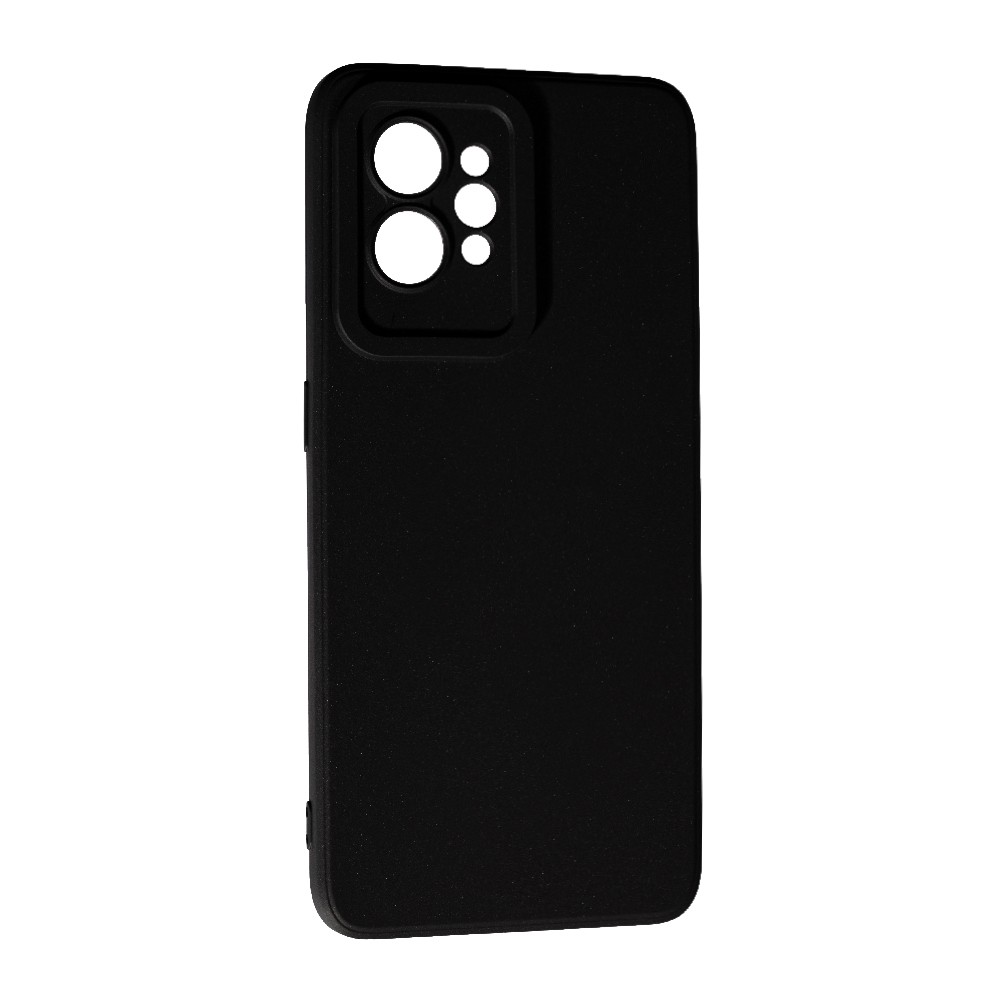 Накладка Silicone case SMTT для Realme GT 2 Pro  (Black)-0