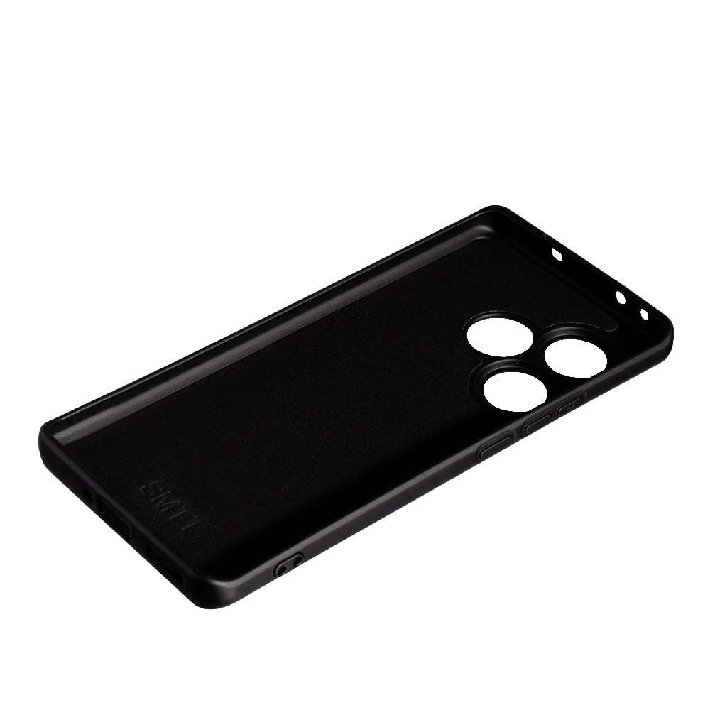 Чохол Silicone Smtt (AA) для Realme GT 6T/ GT 6 чорний-1