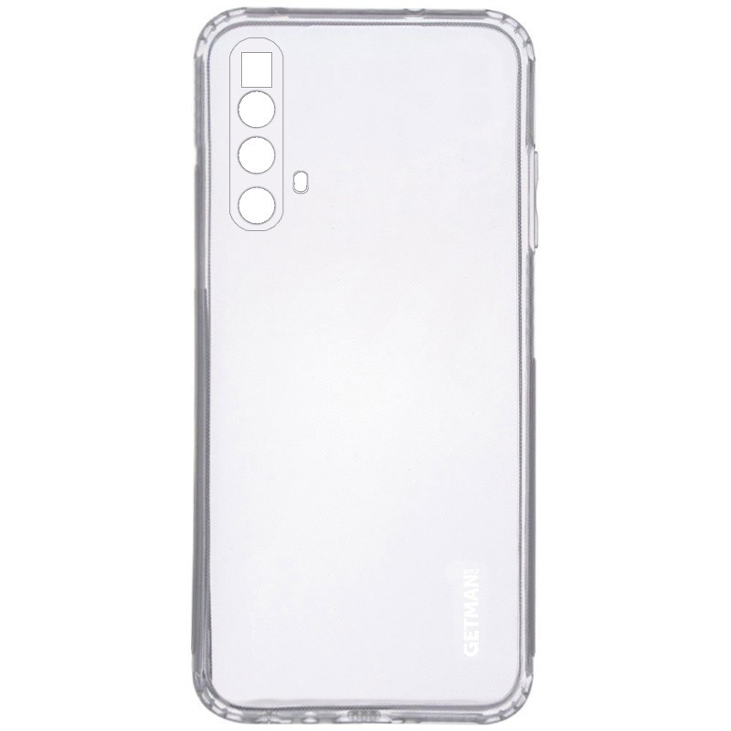 Накладка GETMAN Clear 1,0 mm для Realme X3 SuperZoom / X3 / X50 прозора-0