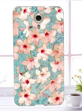 Накладка для Wileyfox Swift "Дрібні квіти" (силікон)-0