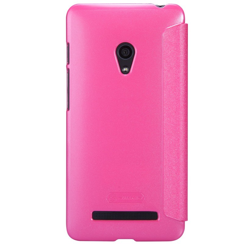 Книжка Nillkin Sparkle для Asus ZenFone 5 A501CG Рожева-1