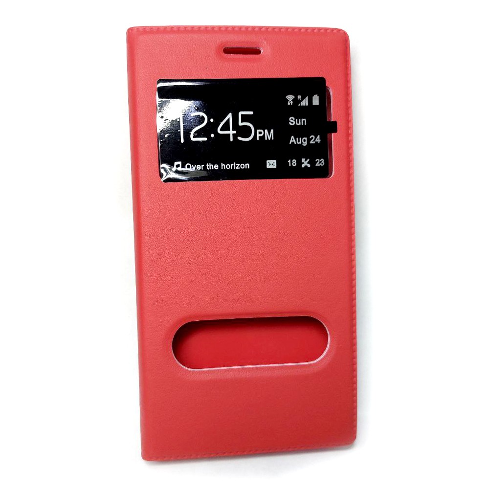 Книжка для ASUS ZENFONE 5 ORIGINAL TWO WINDOW червона-0