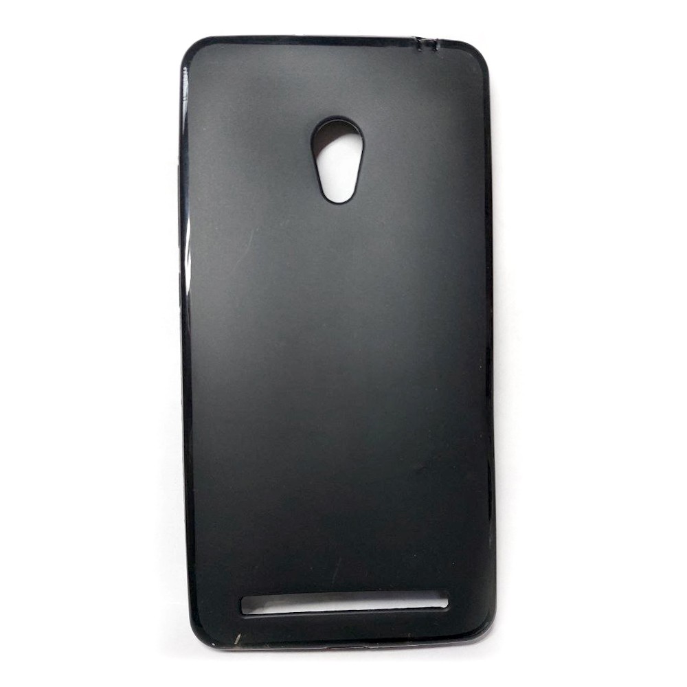 Накладка для ASUS ZenFone 6 чорний силікон-0