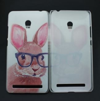 Накладка для Asus Zenfone 6  "Кролик" (пластик)-0