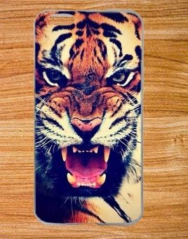 Накладка для Blackview A6 Plus "Тигр" (силікон)-0