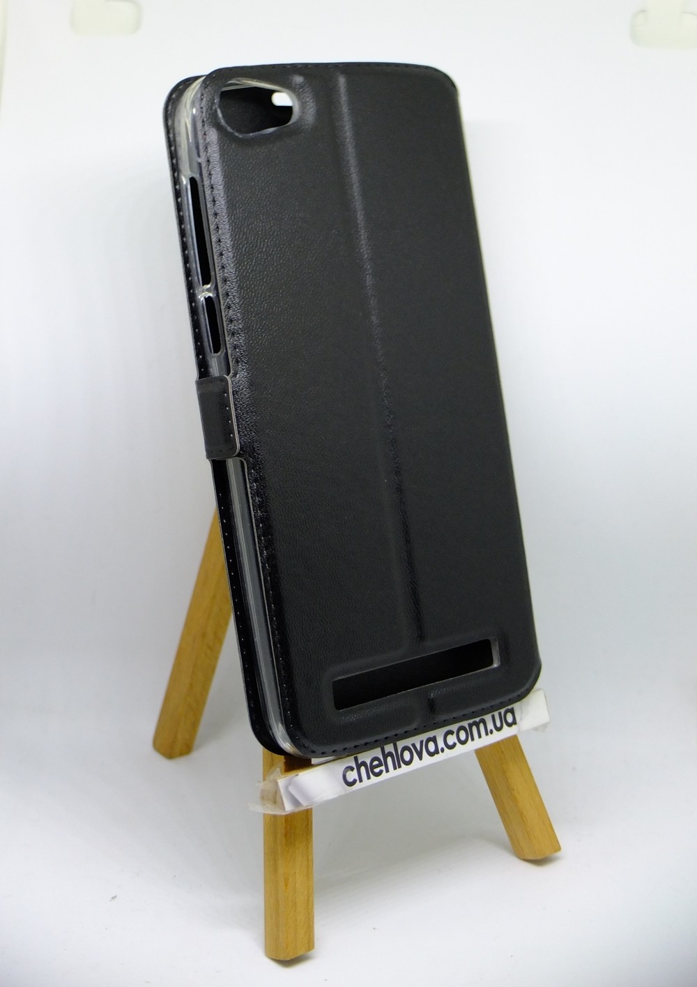 Книжка з віконцем для Doogee Y200 чорная-1
