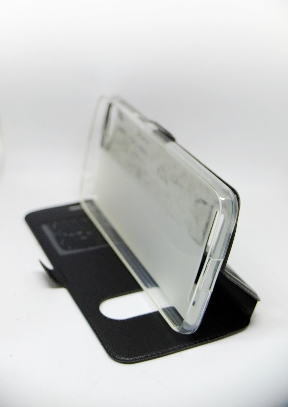 Книжка з віконцем для Doogee Y200 чорная-2