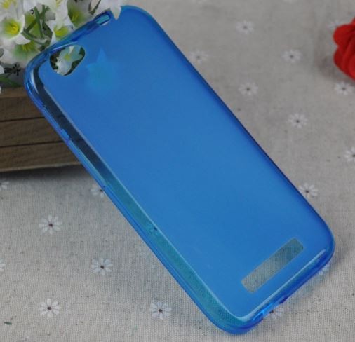 Накладка для Fly IQ459 EVO Chic 2 силиконова синя-0
