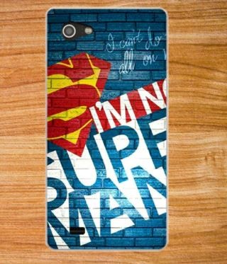 Накладка для Fly FS405 Stratus 4 "Not superman" (силікон)-0