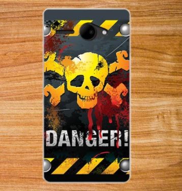 Накладка для Fly FS501 Nimbus 3 "Danger" (силікон)-0