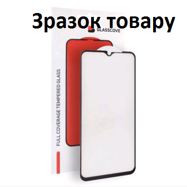 Захисне скло Glasscove для Tecno Pop 3 Full Coverage з чорною рамкою-0