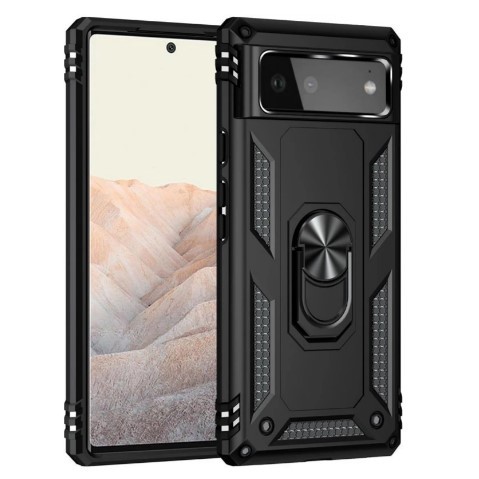 Накладка Camshield Serge Ring для GOOGLE Pixel 6 чорна-0