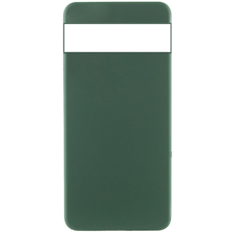 Silicone Cover Full Camera without Logo (A) для Gogle Pixel 6 (Dark green)-0
