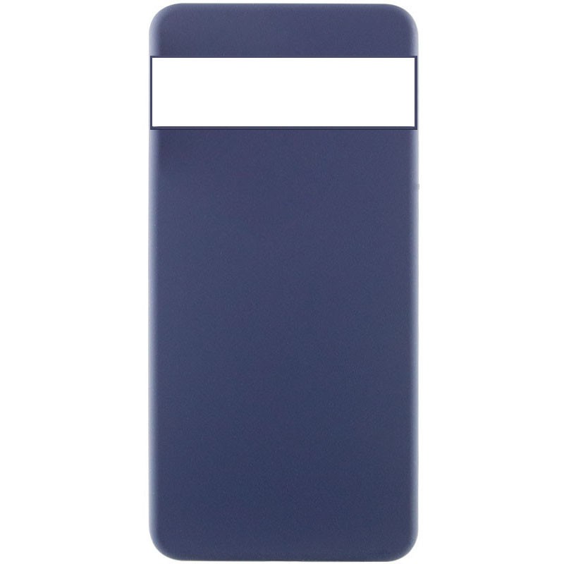 Silicone Cover Full Camera without Logo (A) для Gogle Pixel 7 Pro (Navy blue)-0