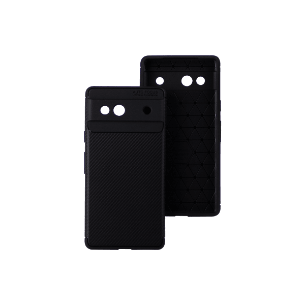 Накладка Ultimate Experience Carbon для GOOGLE Pixel 7A Black-0