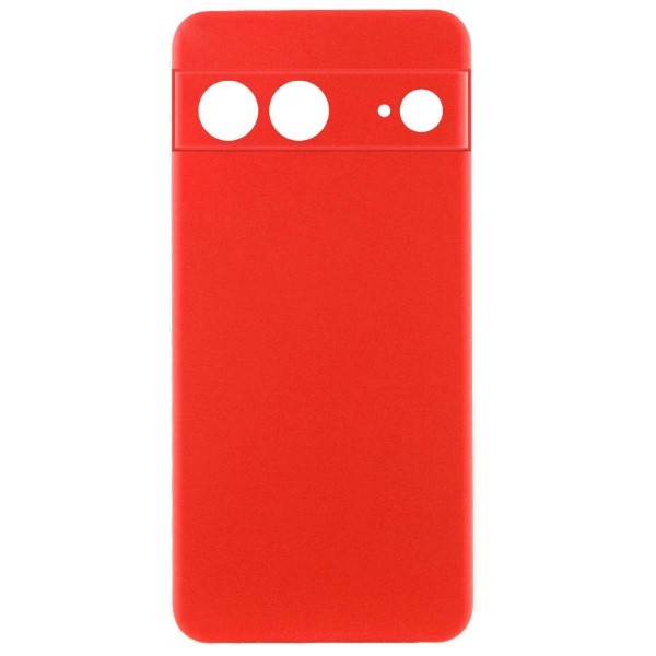 Silicone Cover Full Camera without Logo (A) для Gogle Pixel 8 (Red)-0