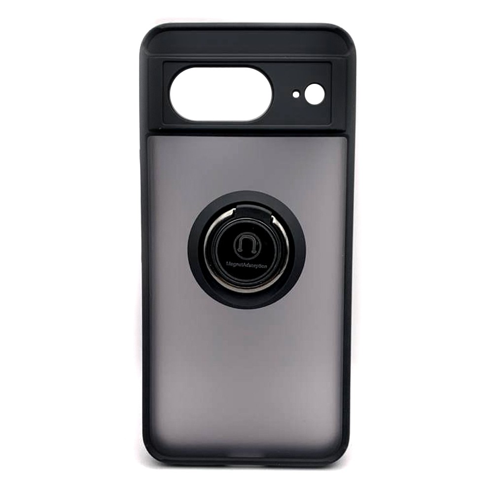 Накладка Totu Gingle Ring для GOOGLE Pixel 8 чорна-0