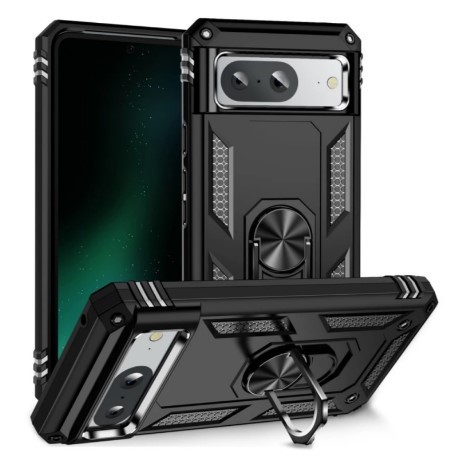 Накладка Camshield Serge Ring для GOOGLE Pixel 8A чорна-0