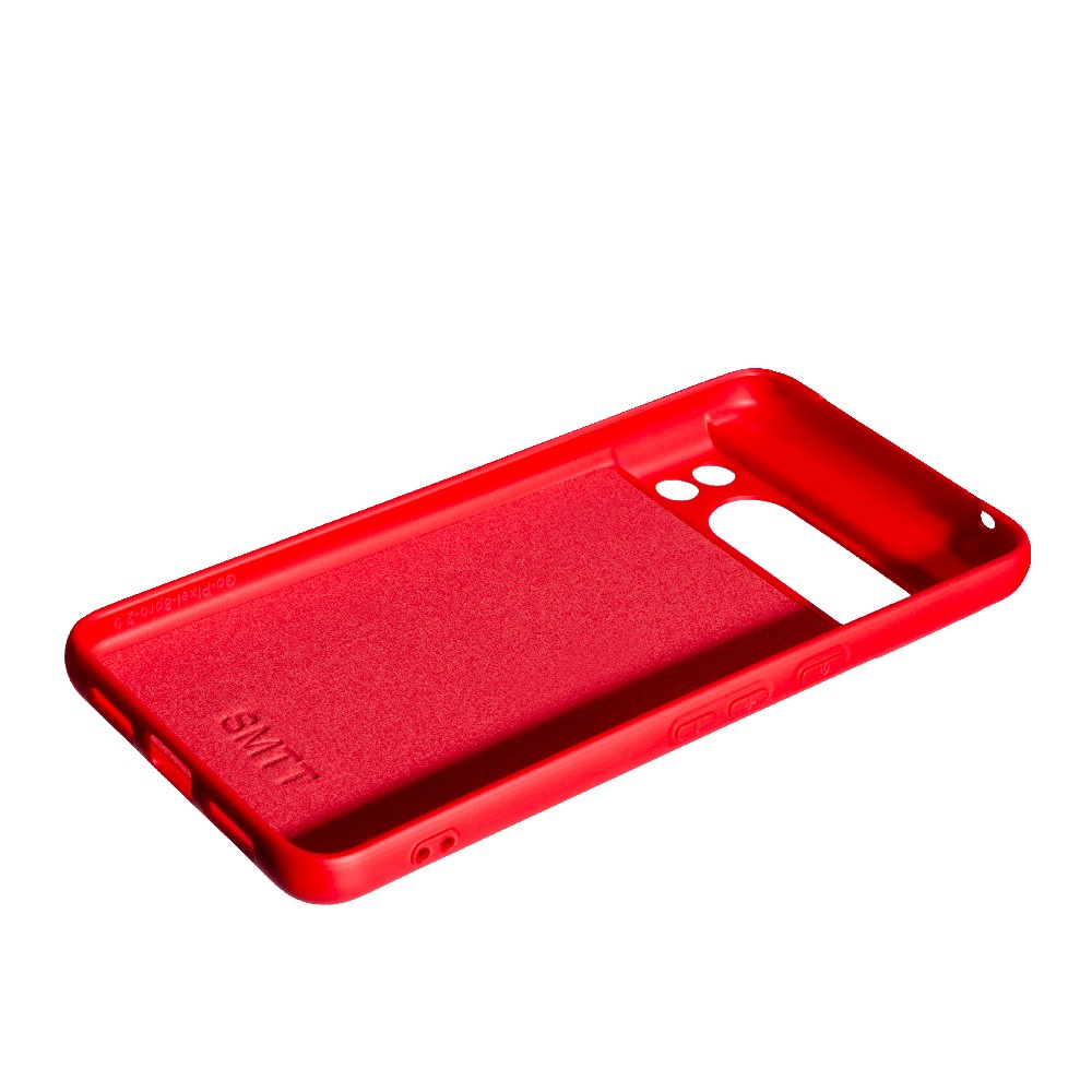 Чохол Silicone case SMTT для Google Pixel 8 Pro червоний-1
