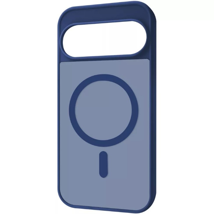 Накладка Magsafe MATTE ACRYLIC для Google Pixel 9/9 Pro/10/10 Pro синя-0