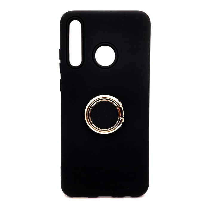 Накладка ColorRing з кільцем для Honor 10i (HRY-LX1T)/20i чорна-0