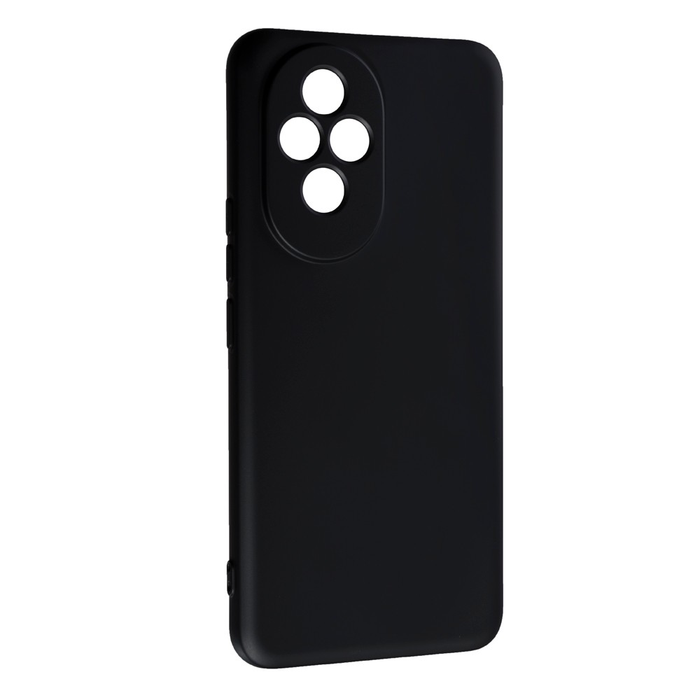 Накладка Silicone SMTT для Honor 200 Pro (Black)-0