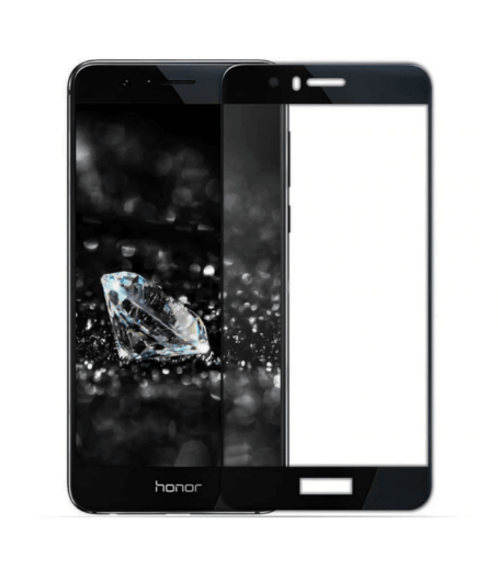 Захисне скло Silk Screen для Honor 6A (Чорне)-0