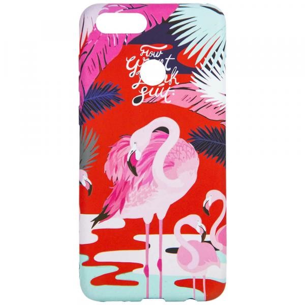Накладка STAR Case для HONOR 7X (BND-L21) (Pink Flamingo)-0
