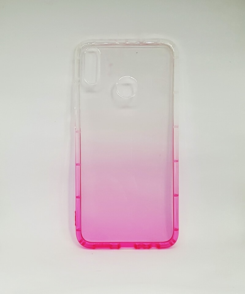 Чохол для  Honor 8X WXD Gradient Силікон протиударний рожевий-0