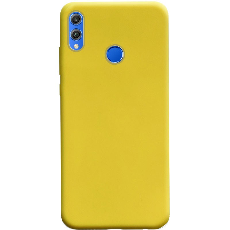 Накладка Candy для Honor 8X Жовта-0