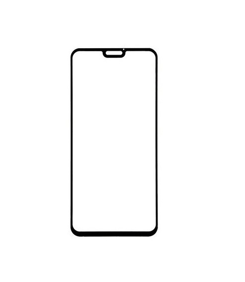 Захисне скло Miza для Huawei Honor 8X з чорною рамкою-0