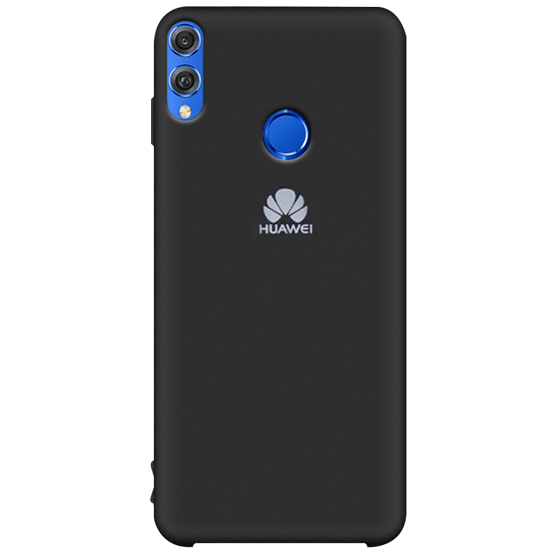Накладка Silicone Case для Honor 8X  (Black)-0