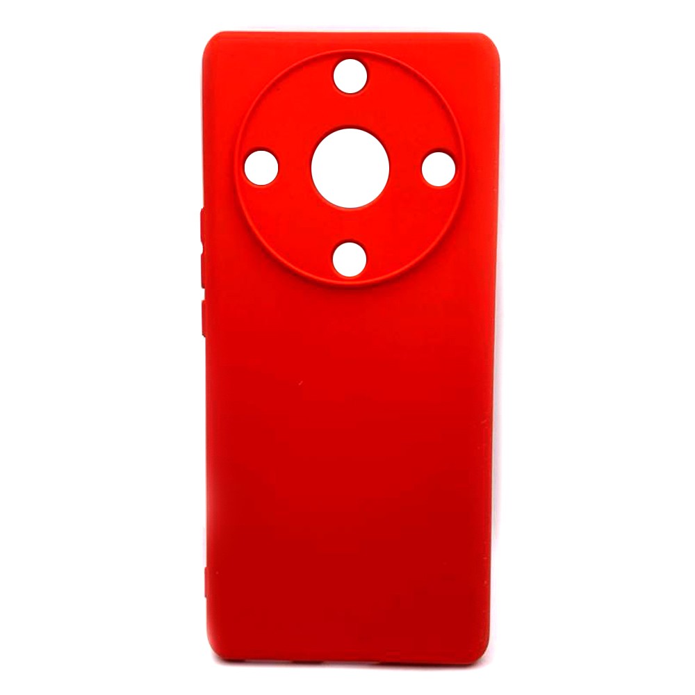 Silicone Cover Full Camera without Logo (A) для Huawei Honor Magic 5 Lite 5G (Red)-0