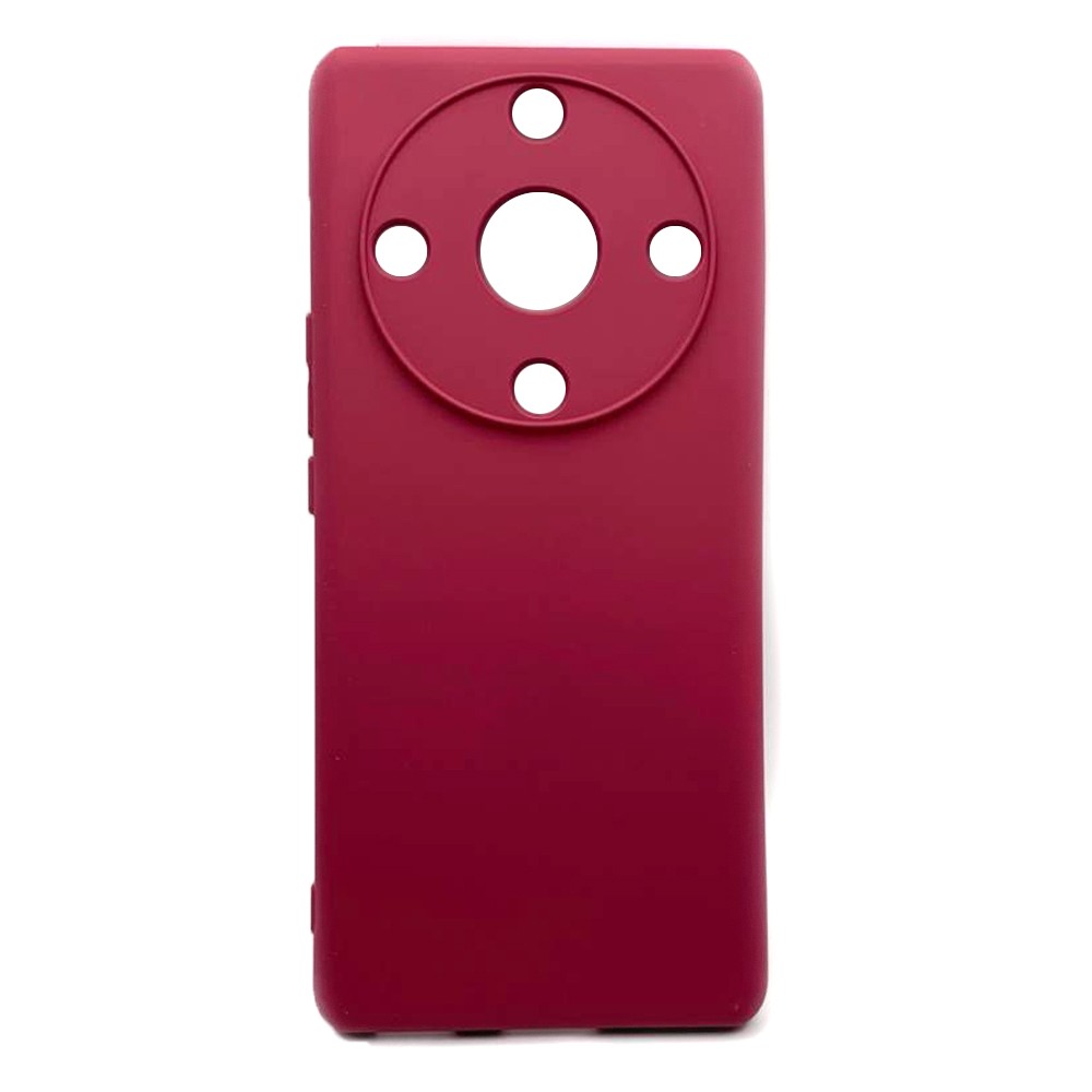 Silicone Cover Full Camera without Logo (A) для Huawei Honor Magic 5 Lite 5G (Marsala)-0