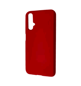 Накладка Fibra для Honor 20/Huawei Nova 5T (Dark red)-0